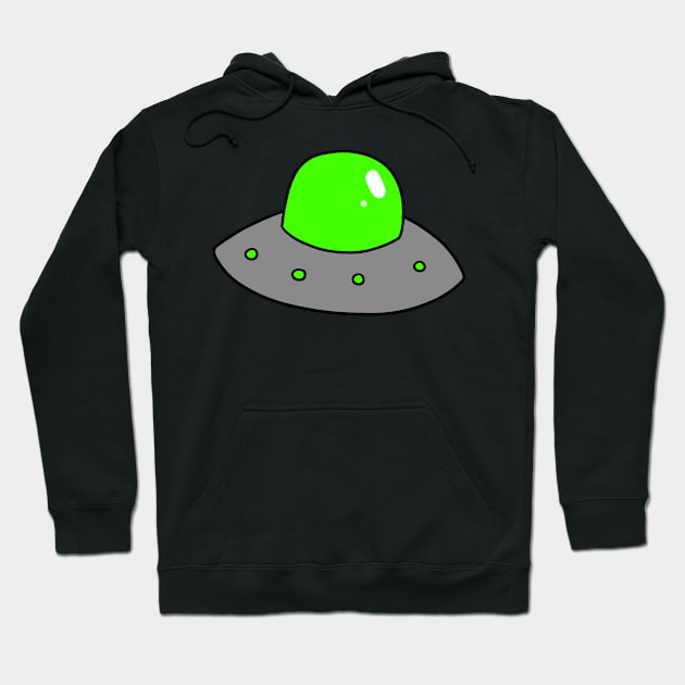 Flying Saucer Hoodie by saradaboru